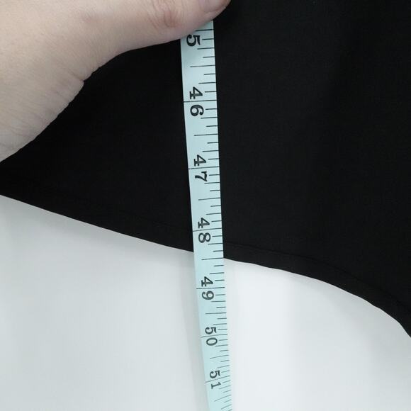 HALARA Dress Size XL Black Breezeful Racerback Hi Lo Midi Pockets Built In Bra - Picture 9 of 12